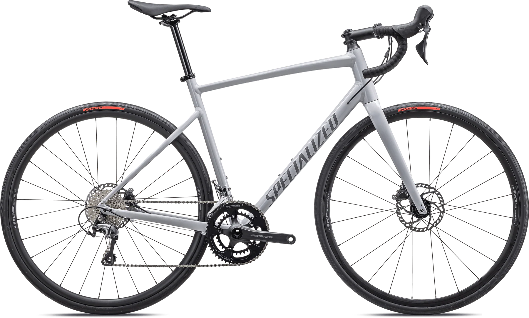 SPECIALIZED ALLEZ E5 DISC SPORT (GLOSS DOVE GREY/COOL GREY/CHAMELEON LAPIS)