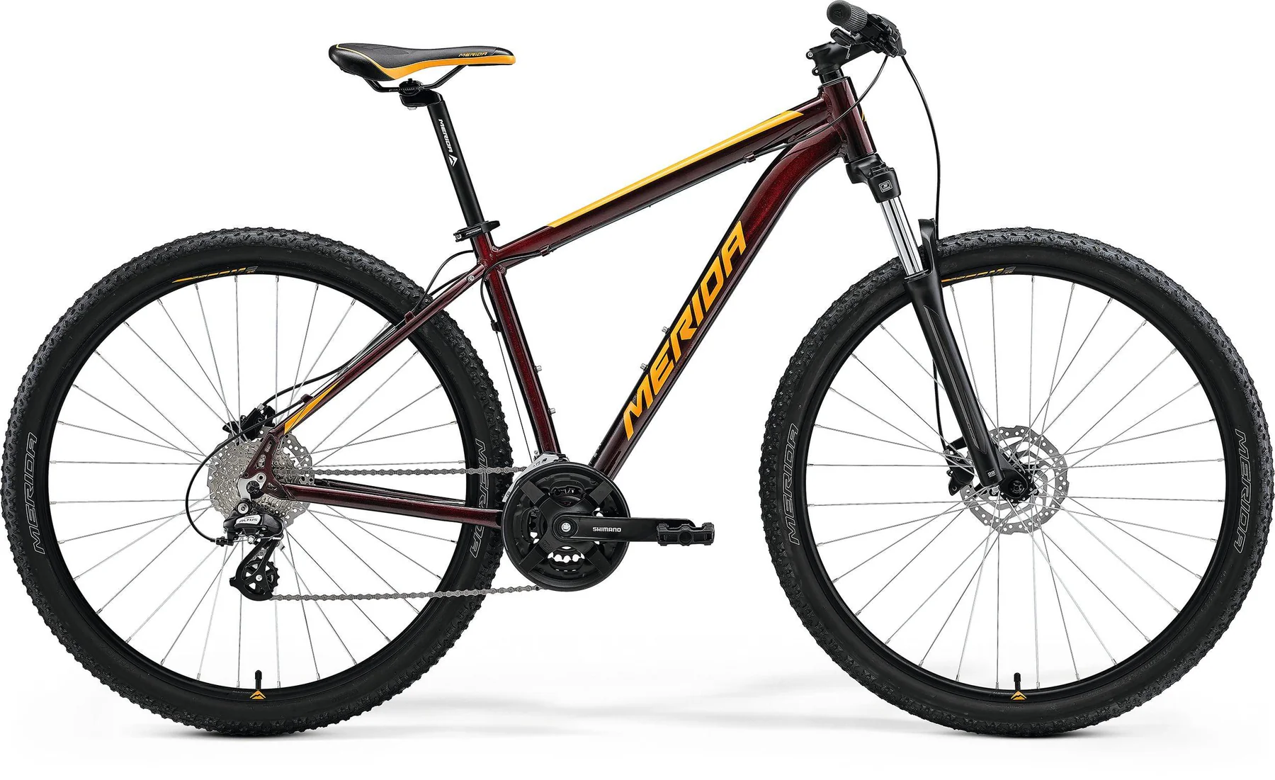 MERIDA BIG.NINE 15 (BURGUNDY RED/ORANGE)