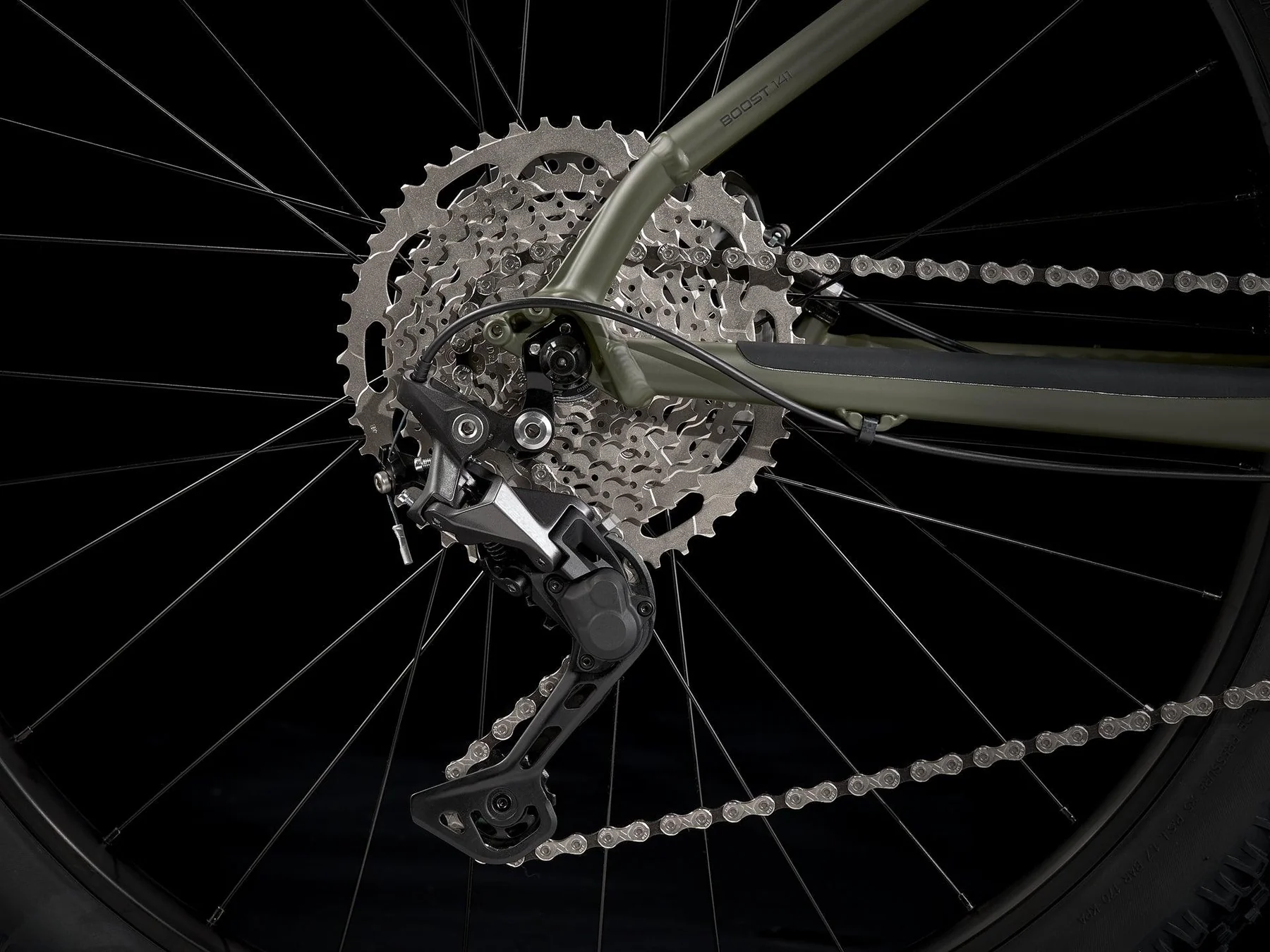 TREK ROSCOE 6 (OLIVE GREY/WATERLOO BLUE) - Image 3